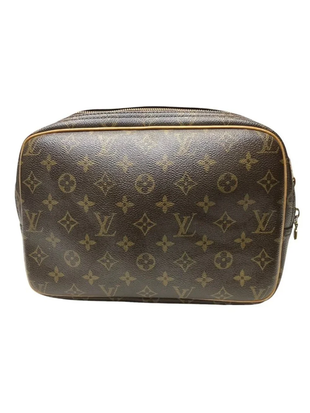 Louis Vuitton Reporter PM Monogram Shoulder Bag Canvas